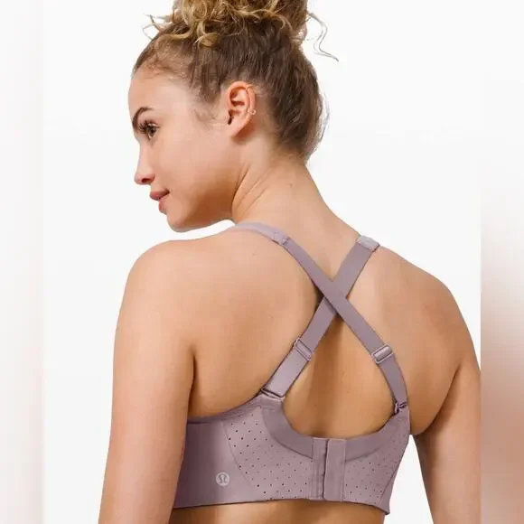 Lululemon Run Times Bra *High Support, B–E Cups in Lunar Rock Size 38DD. - Picture 12 of 13